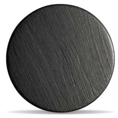 Cr-K černý chrom broušený 3D